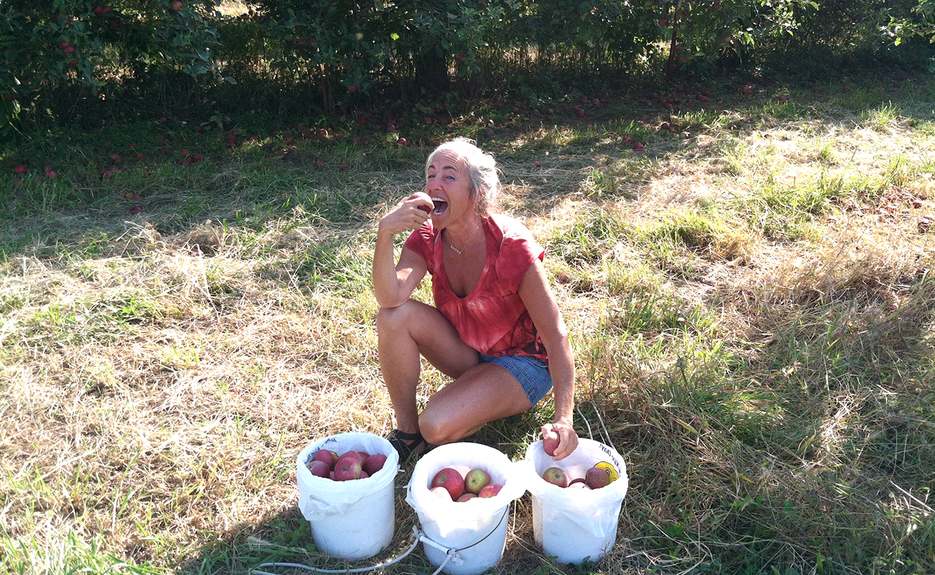 Ruthie says, "Of the many lovely days I have known, our annual apple picking trips are my favorites." | Courtesy photo