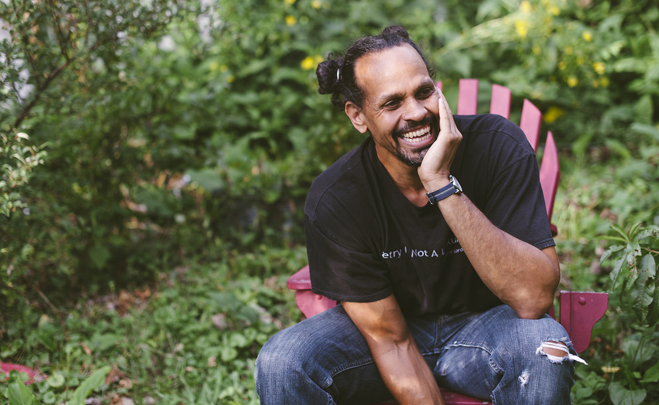 Among the Finalists for the National Book Award is "Catalog of Unabashed Gratitude," a collection of poems by Indiana University professor Ross Gay. | Photo by Natasha Komoda