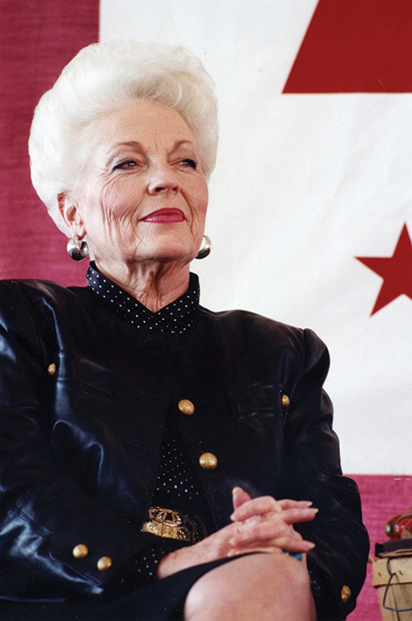 The legend and trailblazer, Texas Governor Ann Richards. | Courtesy photo