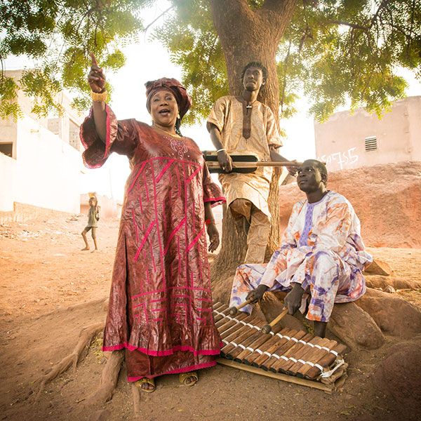 Trio da Kali, a soulful band from Mali with Mandé griot traditions, will perform at this year's Lotus World Music and Arts Festival, which takes place in downtown Bloomington from September 28 to October 1. | Courtesy photo