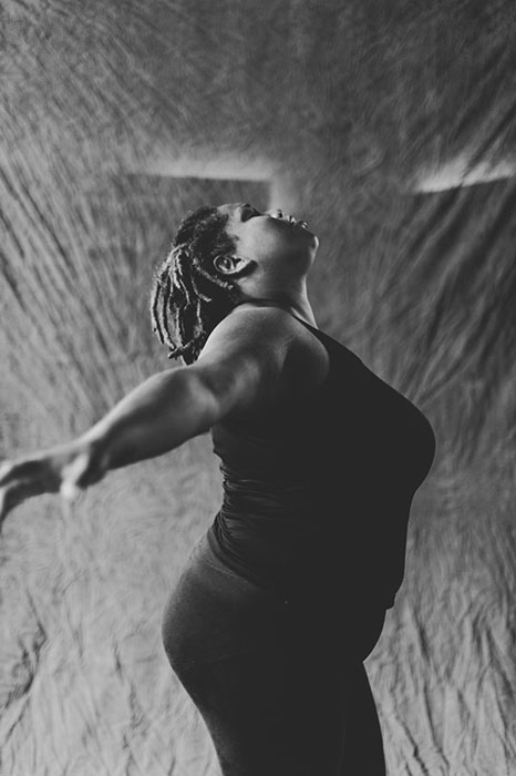 Writer Jennifer Pacenza talked to a few Bloomington women about their philosophies on body positivity. Pictured here is an image by photographer Natasha Komoda from her therapeutic portraiture service, Femmeography. | Image courtesy of Natasha Komoda at Femmeography