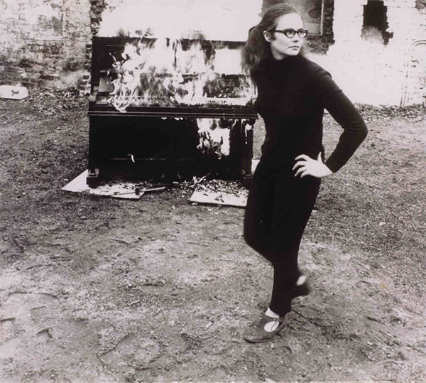 Annea Lockwood’s Piano Burning, London 1968