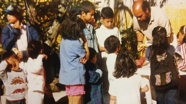 Morris taught children in a World Vision school in Guatemala in 1998. | Courtesy photo