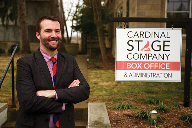 Gabe Gloden, the new Managing Director at Cardinal Stage Company. | Photo courtesy of Cardinal Stage Company