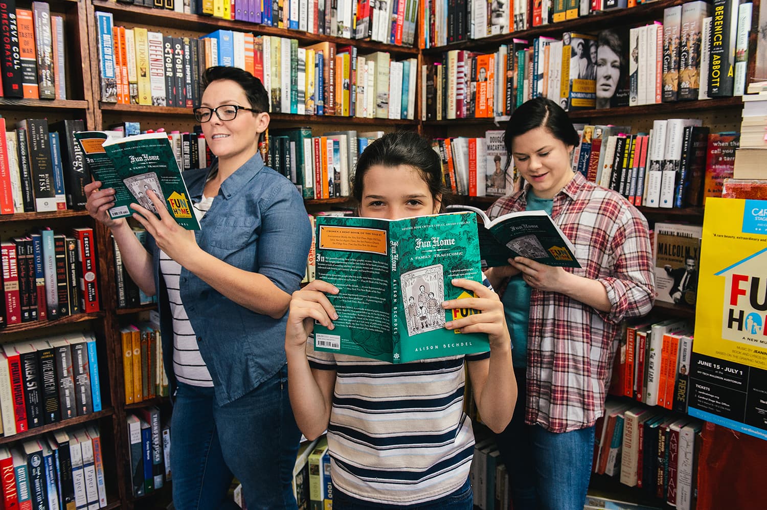 Cardinal Stage has partnered with several local bookstores and is hosting a 'Fun Home' book club prior to the June 20 performance. | Photo courtesy of Blueline