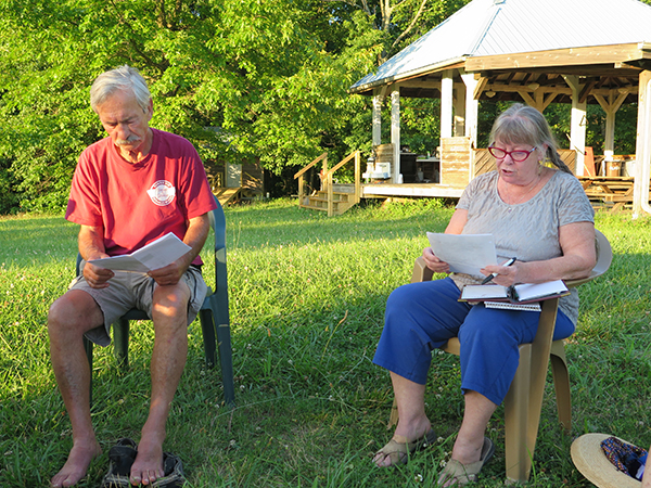 Sara Steffey McQueen, right, and her husband, Mike, are founding members of May Creek Farm. | Limestone Post