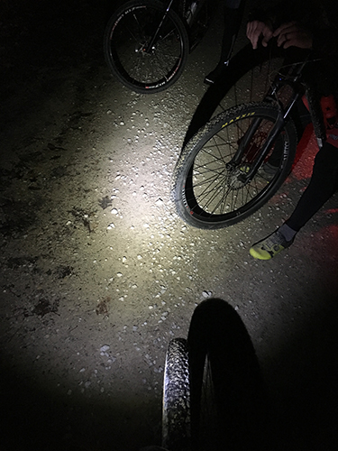 Starowitz tried his first off-road distance riding — which lets bikers experience many riding surfaces — on a cold evening last February. | Photo by Sean Starowitz