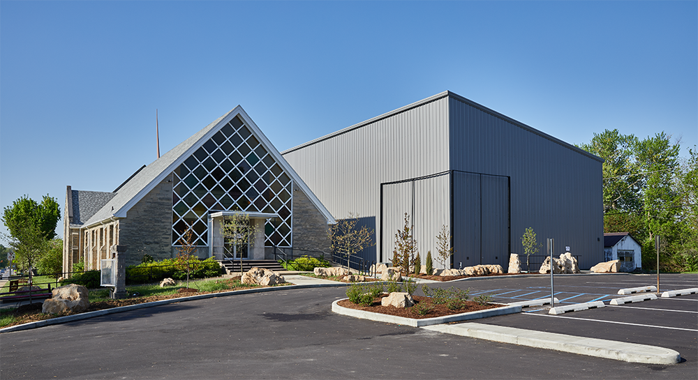 Hoosier Heights has brought new life to the vacant McDoel Baptist Church on South Rogers Street. The historic church was renovated by Loren Wood Builders and the gym opened in April 2018.