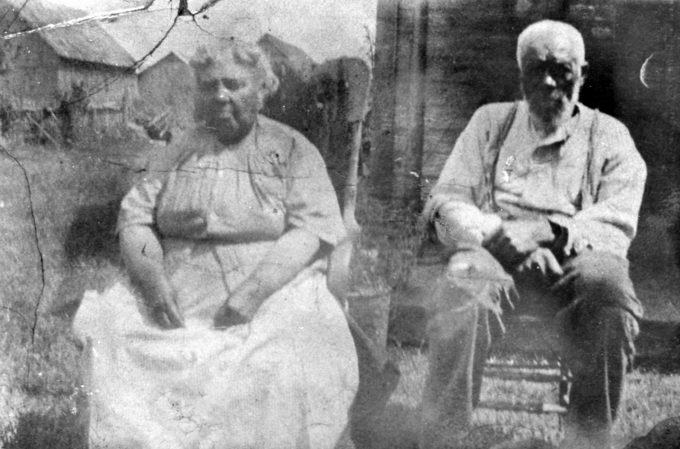 James H. Newby and his wife, Eliza Rann Newby, at their home in Canada. James was born in Orange County, Indiana, and registered for the Civil War draft when he was 20. After his parents left for Canada, James traveled to Philadelphia where he joined the 3rd Regiment of the United States Colored Troops (USCT). After the war, he rejoined his family in Canada, married Eliza, and worked as a farmer. They had six children. | Courtesy photo