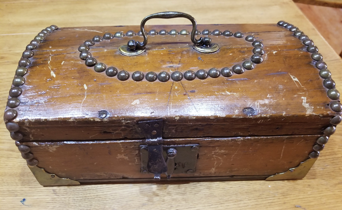 Solomon Newby made a box to house his freedom papers while in Canada. The Buxton Museum, located on the Canadian settlement property, still has the box. | Courtesy photo