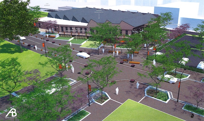 The Bloomington Arts Commission is in the process of commissioning a $100,000 public art project in the Trades District, says Sean Starowitz. Now they are able to get upfront capital from a CDFI to help the artist get started. | Courtesy image