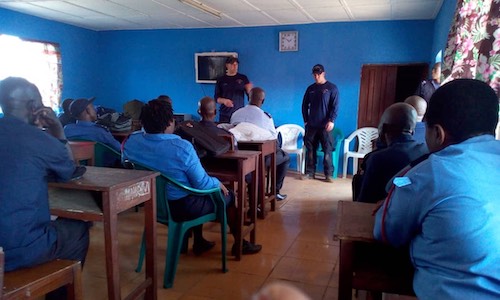 Firefighters participated in classroom sessions as well as in field training exercises. | Courtesy photo