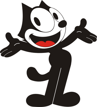 Felix the Cat, the erstwhile mascot of Shortridge and Logansport high schools
