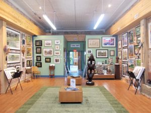 Juniper Art Gallery is just one of the reasons you could make a day of it in Spencer. | Photo by Diane Walker