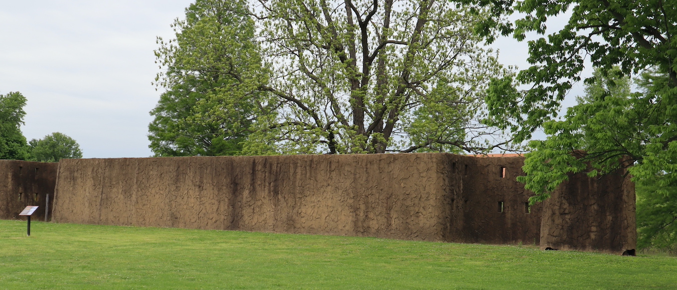 When originally constructed in the year 1000 CE, Angel Mounds was encircled to the south by the Ohio River and on three sides by a stockade. Toward the end of the 14th century, the planet began a cooling period now known as the Little Ice Age, and around the year 1450 CE, Middle Mississippian people began abandoning their towns and cities. Many of those places still have spiritual and historical significance for Native Americans today. | Photo by Laura Martinez